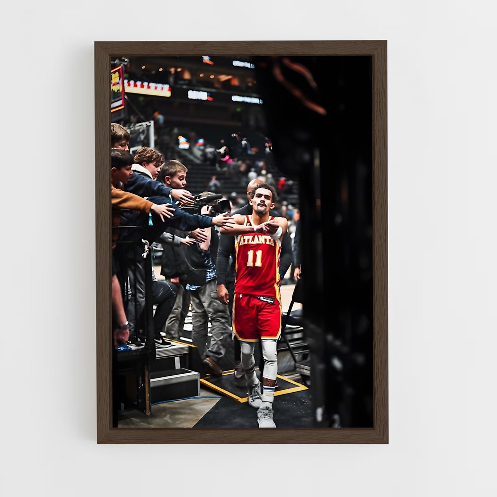 Poster Trae young – affiche Basketball (vue 5)